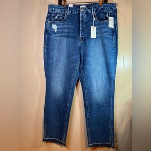 Good American Good Boy Double Slit Jeans